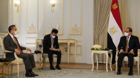 China, Egypt reaffirm commitment to strengthen strategic partnership