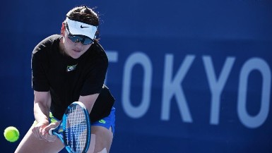 Players train ahead of Tokyo 2020