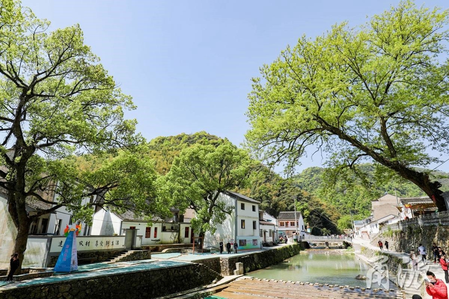 Artistic transformation of an ancient village in China