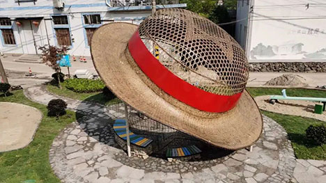 Artistic transformation of an ancient village in China