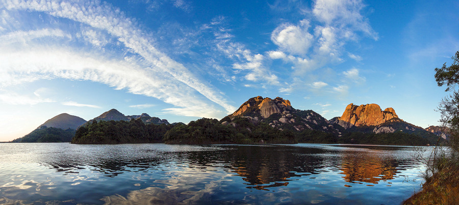 Picturesque scenery of Wushan Tianchi Lake in SE China’s Fujian