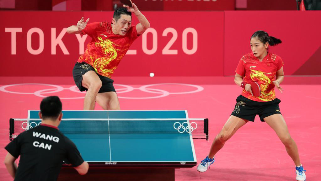 Tokyo 2020: table tennis mixed doubles round of 16 match
