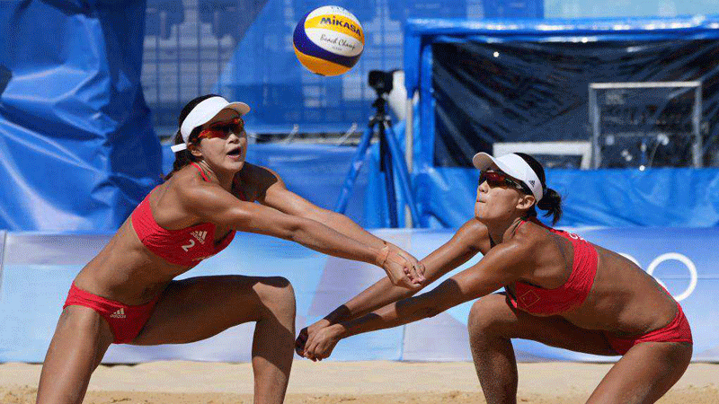 Chinese players compete at Tokyo Olympic Games