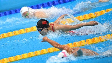 China's Zhang Yufei sails into women's 200m butterfly semifinal
