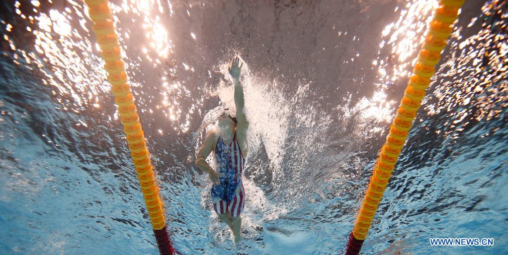 Ledecky wins gold in the women's 1500m freestyle Olympic debut People