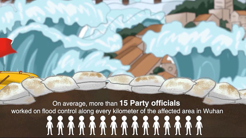 Who steps forward in moments of need?