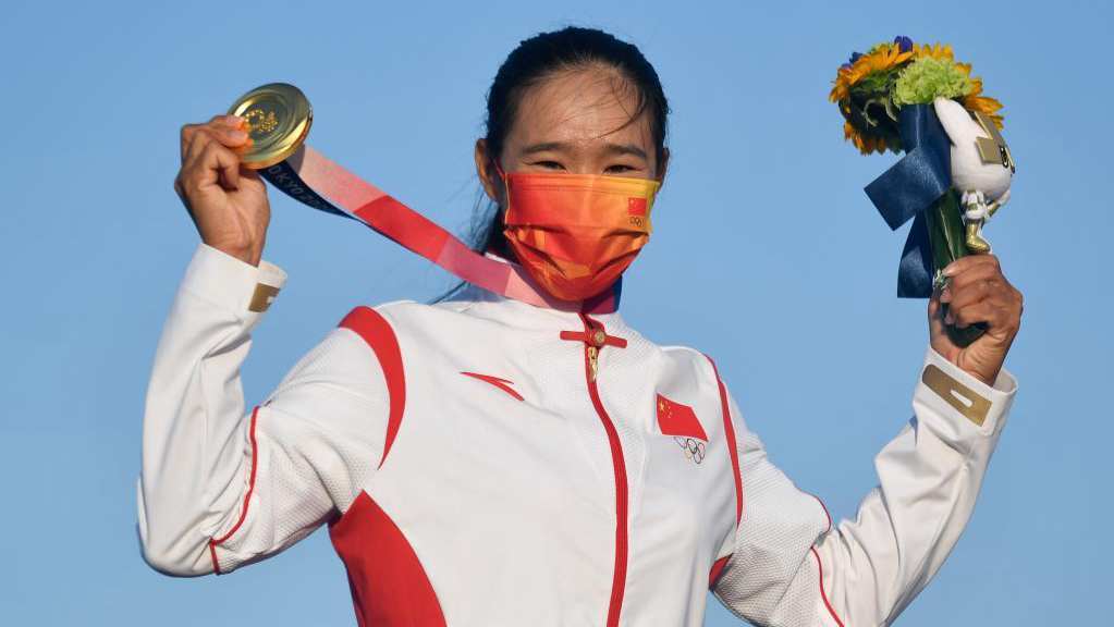 China's Lu wins women's windsurfer RS:X at Tokyo Olympics