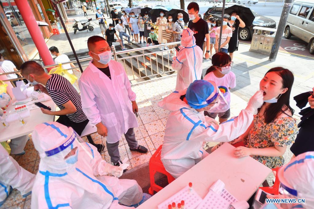 Nucleic testing conducted in Changsha, Hunan