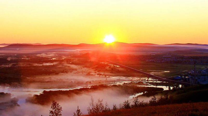 Ergun: Fairytale wetlands in the morning mist