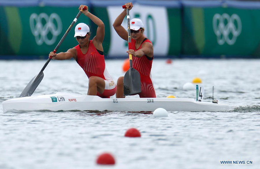 China wins women's canoe double 500m gold at Tokyo Olympics