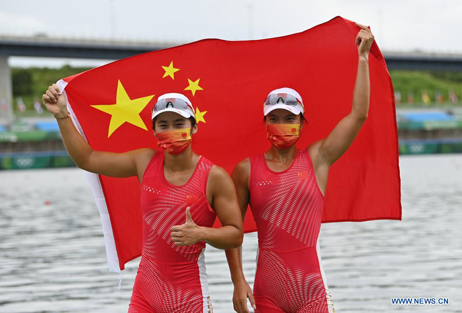 China wins women's canoe double 500m gold at Tokyo Olympics