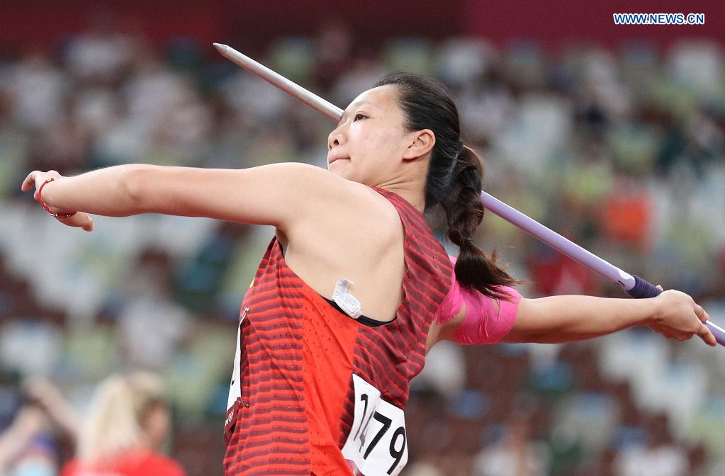 China's Liu Shiying wins China's first Olympic women's javelin gold at Tokyo 2020