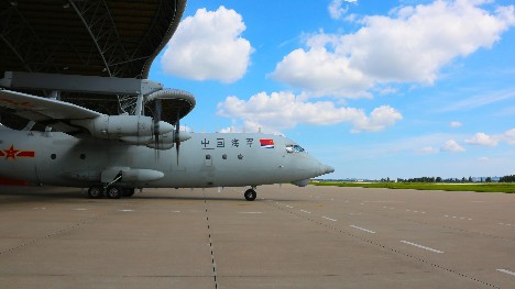 Multi-type aircraft in round-the-clock flight mission