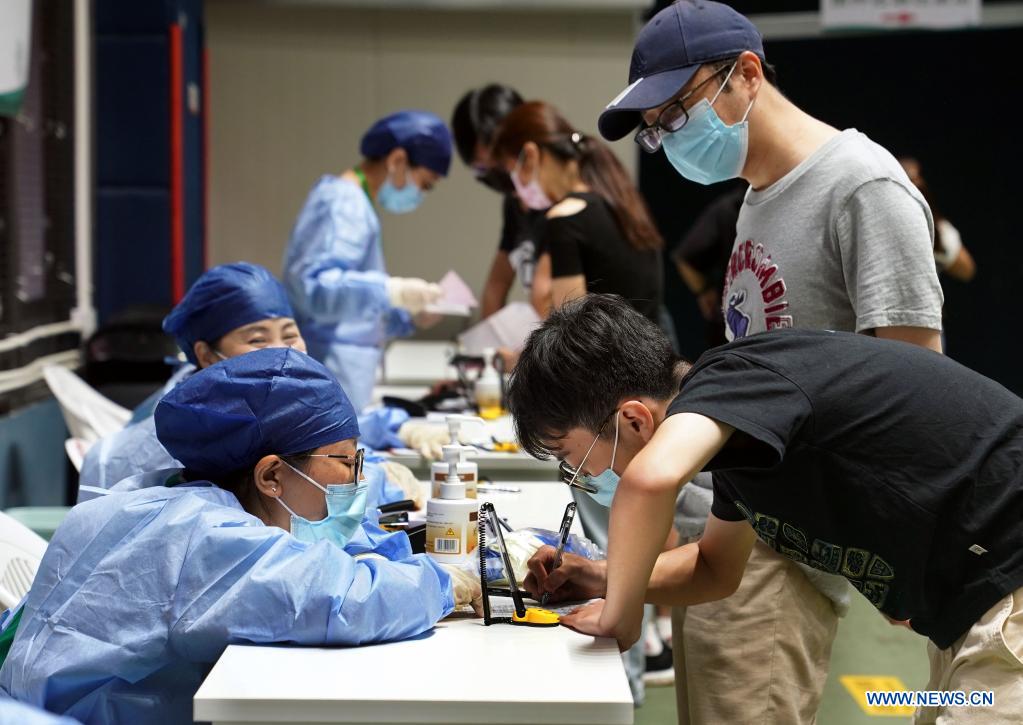 Shanghai starts vaccinating teenagers aged between 15 and 17 against COVID-19
