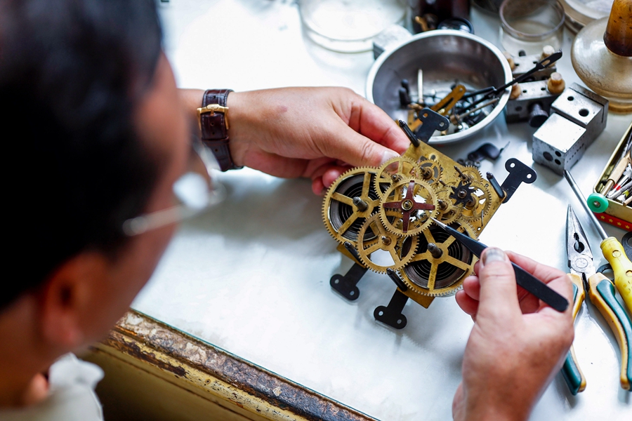 Clock repairer says he will always be active