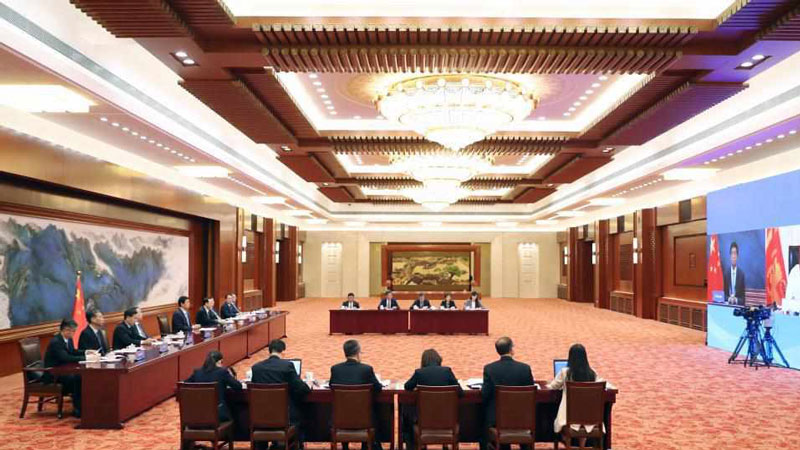 China, Sri Lanka to strengthen ties, cooperation on COVID-19 response