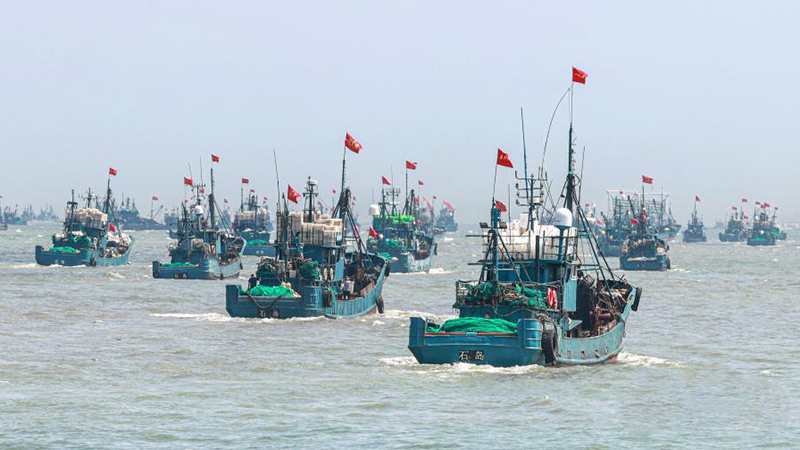 Annual summer fishing ban lifted in Yellow Sea and Bohai Sea