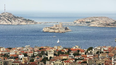 City view of Marseille, France