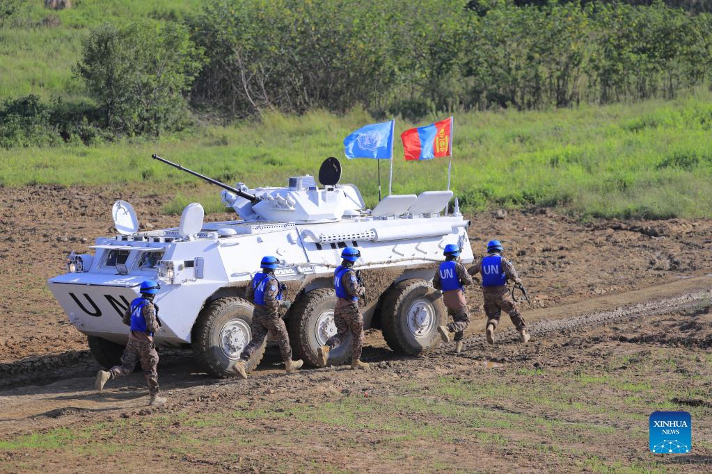 China holds international peacekeeping drill