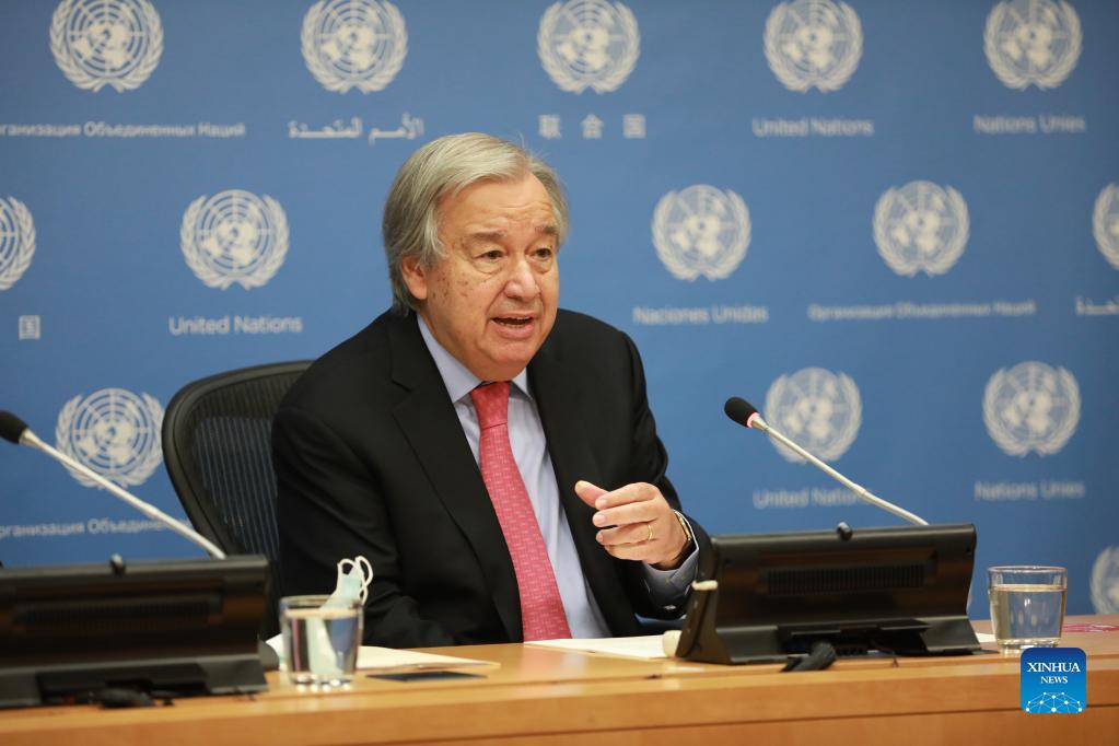UN chief launches Our Common Agenda featuring enhanced multilateralism