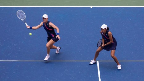 Zhang and Stosur win women's doubles title at U.S. Open