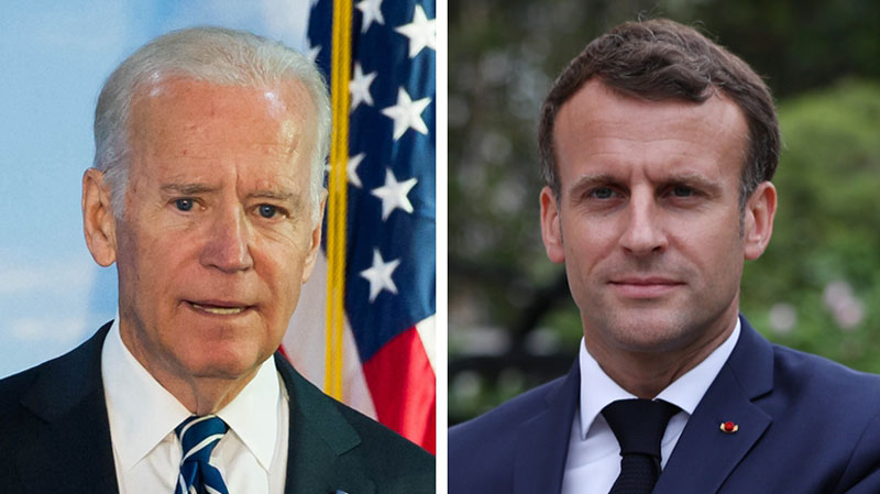 Biden seeks phone call with Macron amid submarine deal rift