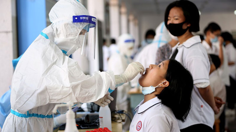 Chinese mainland reports 16 new locally transmitted COVID-19 cases