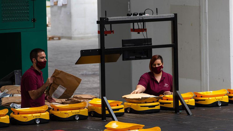 Greece's Hellenic Post employs Chinese-made mail sorting robots