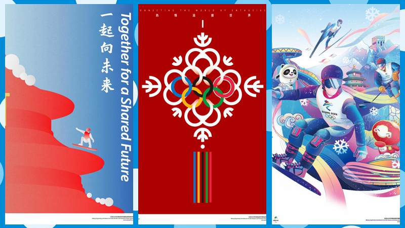 Posters for Beijing 2022 Winter Olympics and Paralympics released