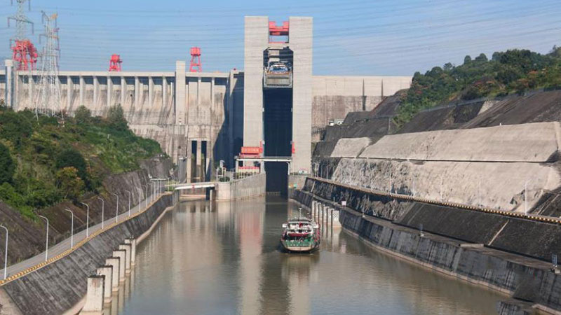 World's largest ship elevator resumes operation at Three Gorges Dam