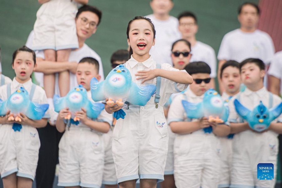 One-year countdown ceremony to 4th Asian Para Games Hangzhou 2022 held in Hangzhou, Zhejiang