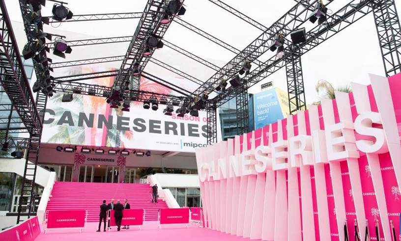 In pics: red carpet area of Cannes International Series Festival