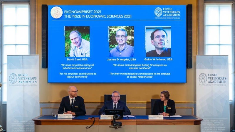 Three economists share 2021 Nobel Prize in Economics