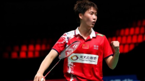 China sweep Chinese Taipei 3-0 to reach Uber Cup semifinal