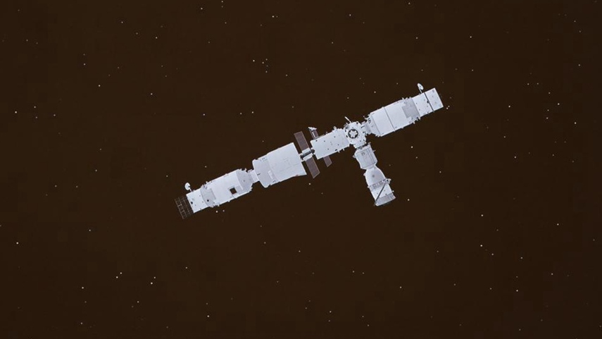 China's Shenzhou-13 crewed spaceship docks with space station module