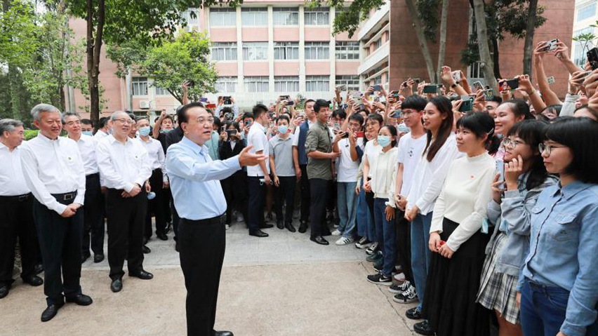 Chinese premier stresses reform, opening-up, high-quality development