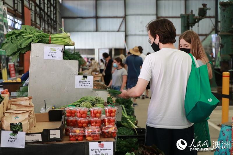 Carriageworks Farmers Market in Sydney welcomes crowds again after 107-day lockdown