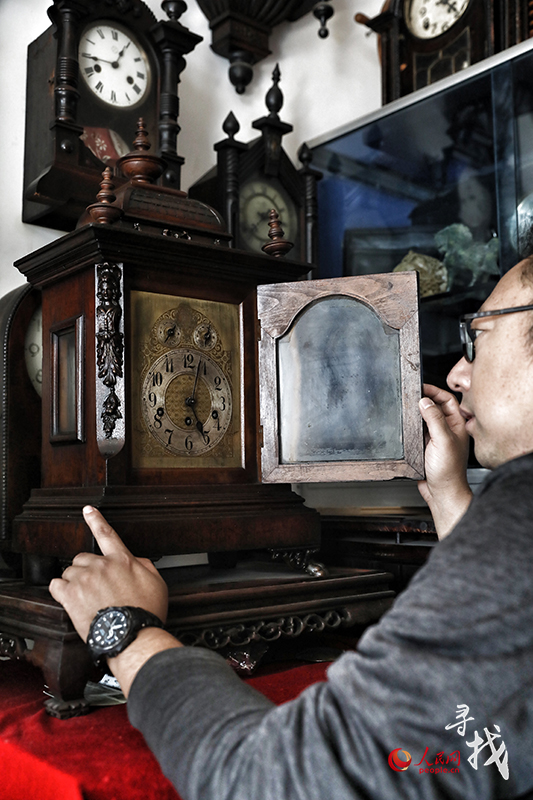 Man kindles obsession with collecting antique clocks, watches