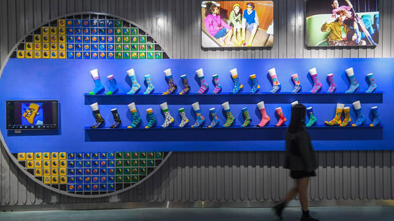 Sock industry upgraded in Zhuji, China's Zhejiang