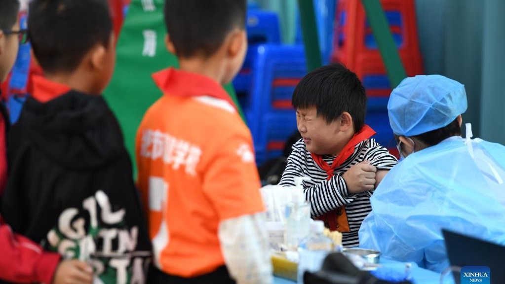 Hefei launches COVID-19 vaccination campaign for children aged 3 to 11