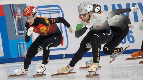 China wins gold, bronze in team sprint at ISU speed skating World Cup in Norway