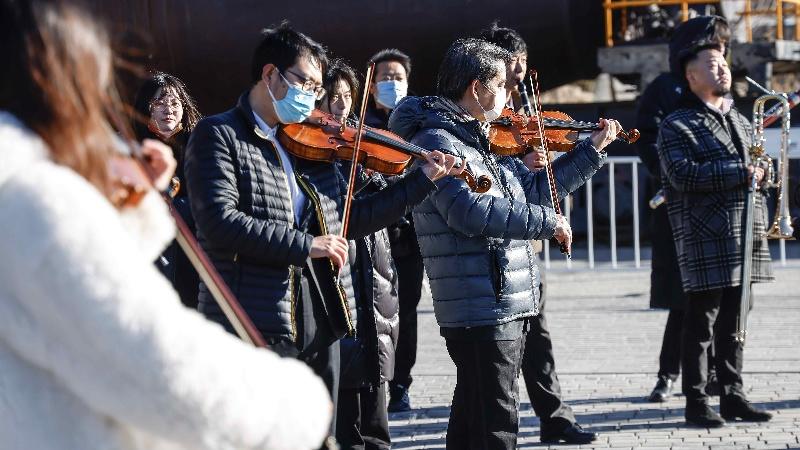 Music flash mob brings together Chinese and Finnish voices for the 2022 Winter Olympics