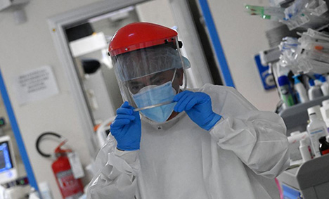 Coronavirus infection rates in Italy on the rise