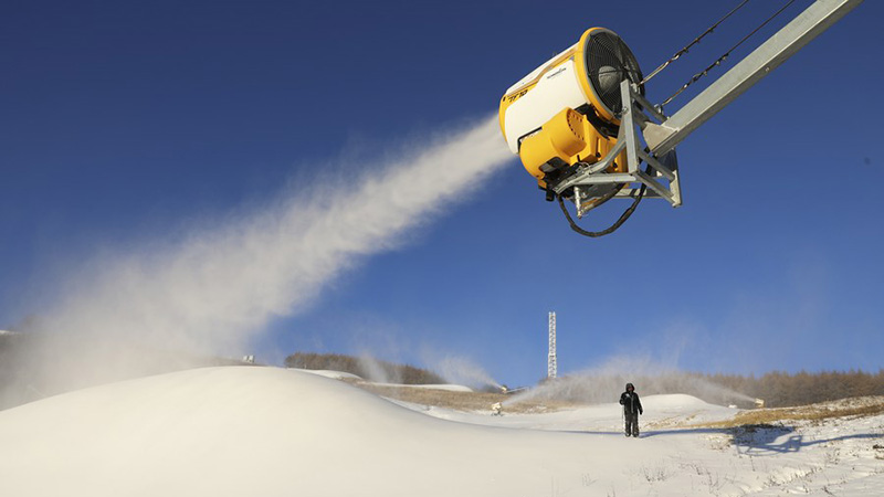 Beijing 2022 conducts water-conserving, eco-friendly artificial snowmaking