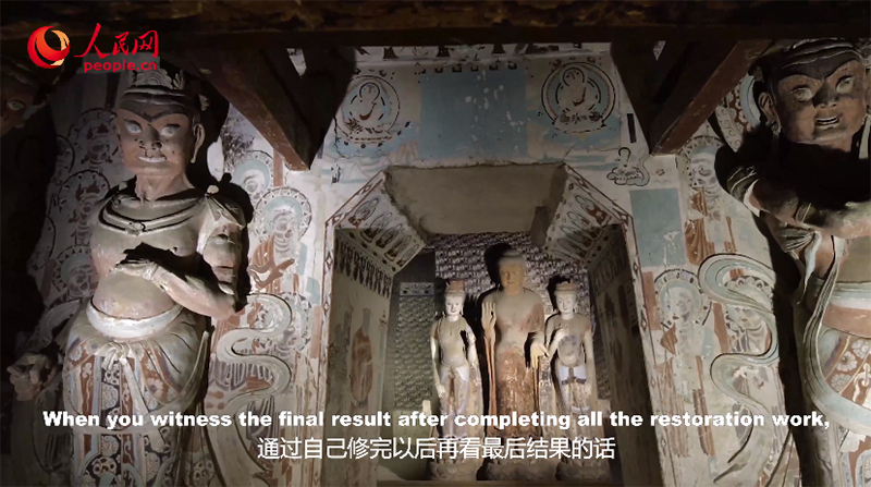 My life as a cultural relics restorer in the Mogao Grottoes