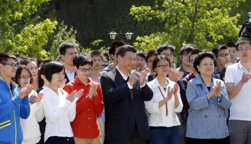 Xi's words resonate with China's youth