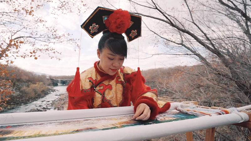 Perseverance and tradition sewn into Bohai Mohe embroidery
