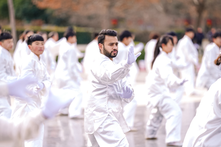 County in C China’s Henan promotes integrated development of Taijiquan together with other industries