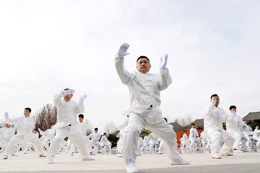 County in C China’s Henan promotes integrated development of Taijiquan together with other industries