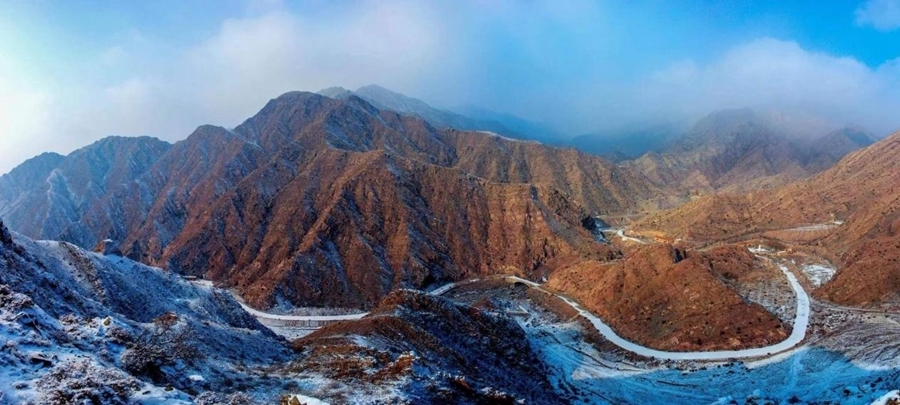 In pics: Colorful Ningxia in wintertime